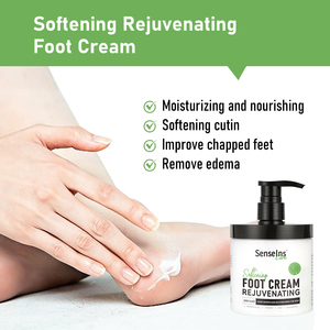 Crème hydratante bio pour les pieds, réparation des peaux sèches, réparation des talons fendillés, crème pour les mains et les pieds - Product Image 2