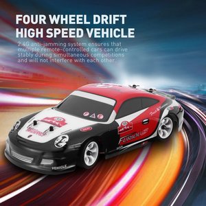 HOSHI <span class=keywords><strong>WLtoys</strong></span>-coche teledirigido <span class=keywords><strong>K969</strong></span> 1/28 2,4G 4WD 30 Km/h, juguete de alta velocidad con 4 canales, coche de carreras eléctrico de Control remoto - Product Image 3