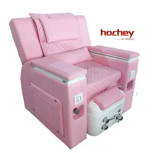 Hochey Luxury Beauty Nail Salon SPA Pedicure Chairs Full Body Massage Nail Manicure Table Chair Foot Spa Bed Pedicure Chair