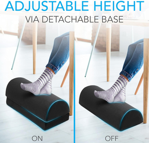 Reposapiés Ajustable <span class=keywords><strong>para</strong></span> Debajo del Escritorio con 2 Fundas Opcionales - Product Image 3