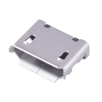 Connecteur Micro USB Type B 5 broches femelle, interface Android, cuivre, 1A