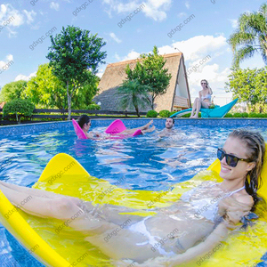 Ghế bập bênh nổi trên mặt nước <span class=keywords><strong>Float</strong></span> sunbed cho hồ bơi Sun Lounger nền tảng khách sạn bãi biển Sun Lounger nổi Sun giường - Product Image 2