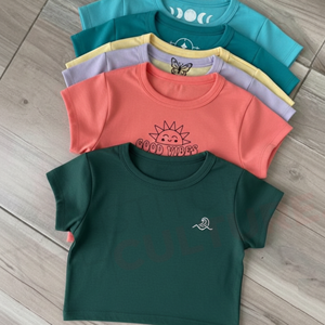 Camiseta Corta de Algodón 100% de Alta Calidad con Logotipo Personalizado para Mujer, Camiseta de Verano Sexy de Talla Grande para Chica, Venta al por Mayor - Product Image 3