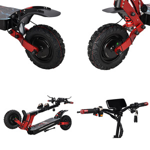 Foldable Aluminum Brushless Dual-drive Compact Two-wheel Scooter 150kg Capacity 10-inch High-speed Urban - Product Image 4