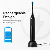 Brosse à dents électrique rotative, rechargeable par Type-C, brosse à dents intelligente, soins bucco-dentaires, brosse à dents électrique rotative pour les dents