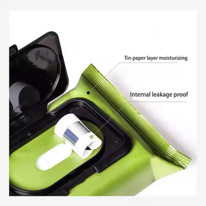 Lingettes pour le visage infusées à l'<span class=keywords><strong>avocat</strong></span> bio Lingettes démaquillantes waterproof pour le soin de la peau - Product Image 5