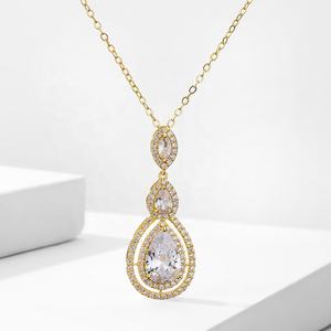 Rakol NP1009 2022เครื่องประดับสร้อยคอโซ่ทองหรูหราแฟชั่นใหม่ - Product Image 6