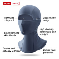 Balaclavas tactiques coupe-vent avec logo personnalisé, masque intégral chaud pour l'hiver, pour homme et femme, usage quotidien, sports inclus