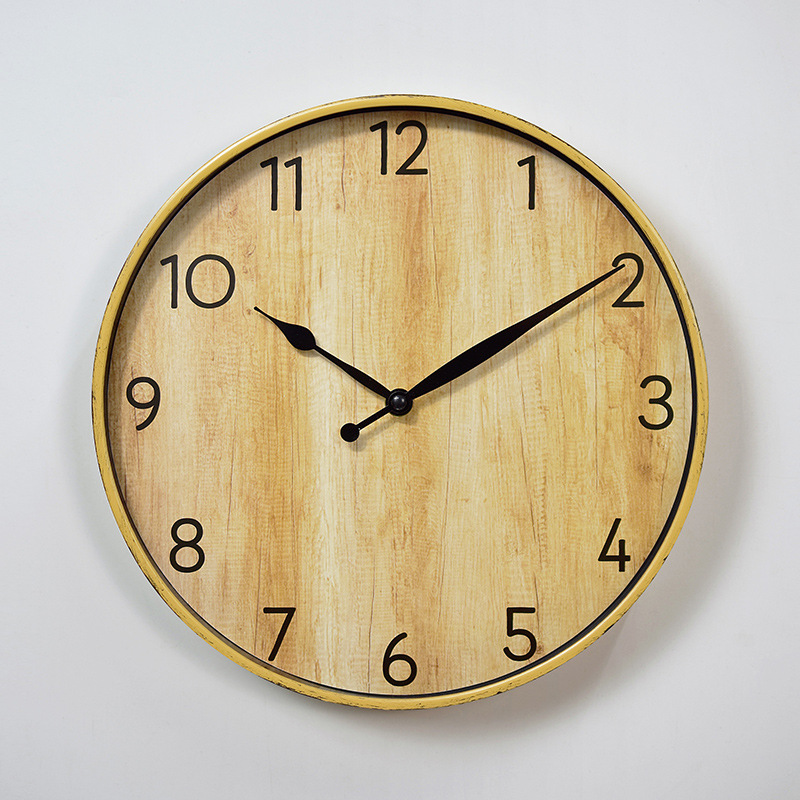 Cadre vieilli avec grain de bois clair