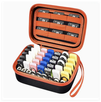Étui pour clé USB EVA, boîte de rangement portable pour clé USB, carte mémoire SD TF, accessoires électroniques, pochette de rangement antichoc