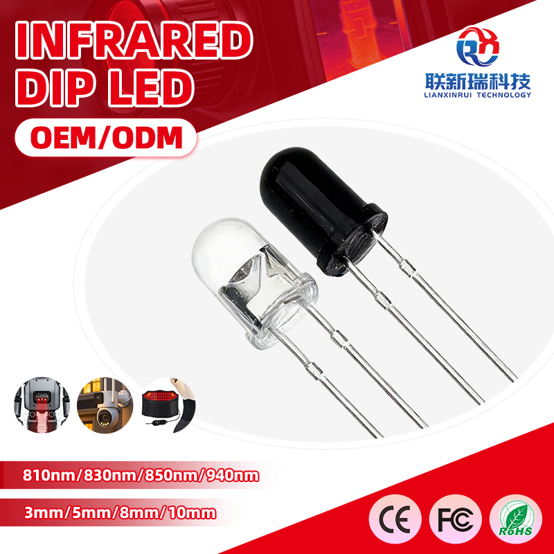 Infrared Emitter and IR Receiver 850nm