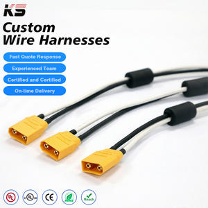 สายต่อขยายขั้วต่อ XT30/XT60/XT90 แบบกันน้ำ IP66 รองรับกระแสสูง 12V สำหรับแบตเตอรี่ RC Lipo และเครื่องใช้ไฟฟ้าในบ้าน แบบตัวผู้และตัวเมีย - Product Image 1