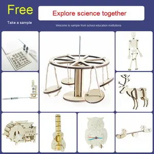 Kit de tecnologí<span class=keywords><strong>a</strong></span> artesanal DIY al por mayor para estudiantes y niños de guarderí<span class=keywords><strong>a</strong></span>, juego de juguetes de experimentos de ciencia en miniatura - Product Image 2
