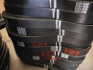 6PK990 4PK1010 Correa serpentina Correa acanalada en V profesional para Honda Civic 2001-2005 y 2001-2005 para Acura <span class=keywords><strong>EL</strong></span> 1.7L L4 Gas SOHC - Product Image 4