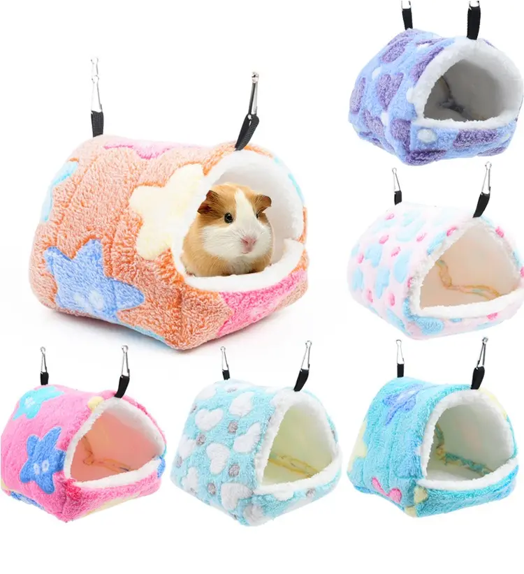 Manufacturers Wholesale Pet Cage Nest Hamster Guinea Pig Hedgehog Nest Cage winter Warm Squirrel Nest