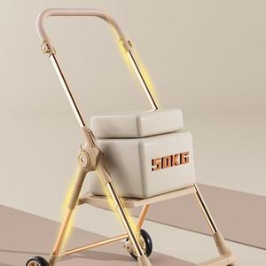 Passeggino per bambini pieghevole con una chiave liscia da spingere e facile da riporre è l'ideale per le uscite genitore-figlio - Product Image 1