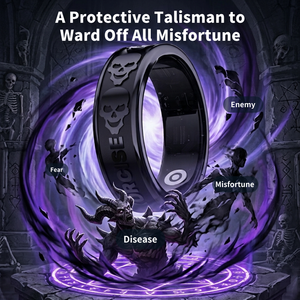 Dark Theme H02 <b>Android</b> and Ios Stress Sleep Fitness Monitor Health Activity Tracker Smart Ring for With Charger <b>Box</b> Romantic Des - Product Image 4