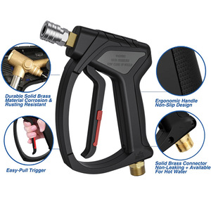 Pistolet à eau haute pression Stim 4080Psi, manuel, pour lavage auto, avec plusieurs buses pour le nettoyage des véhicules - Product Image 2