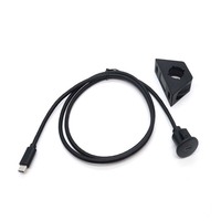 Nouveauté 100W 40Gbps 20V5A montage sur panneau USB 4 Type C câble de charge rapide 5A Thunderbolt 3 4 tresse Compatible pour Carplay