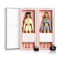 XIANXIAN - Juego de Regalo de Muñeca Supermodelo con Ropa de Punto de Algodón Ecológico para Celebraciones de Aniversario