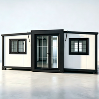 Casa Contenedor Prefabricada Moderna Expandible Personalizable de 20 pies y 40 pies |   Casa Móvil Modular con Cocina y Baño |   Oficina con Estructura de Acero