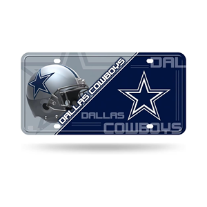 32 Nflteams Voetbal Custom <span class=keywords><strong>Dallas</strong></span> <span class=keywords><strong>Cowboys</strong></span> Metalen Auto Tag Aluminium Auto Kenteken Aluminium Groot Voor Vrachtwagen/Auto/Suv - Product Image 1