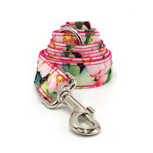 Nouveaux produits phares 2024 Laisse pour chien en polyester à motif écossais, motif imprimé fantaisie de luxe, laisse pour chien réglable, laisse classique pour animaux de compagnie - Product Image 6
