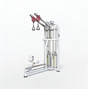 Nouvelle conception d'équipement de fitness, machine à traction latérale double, entraînement des épaules et du dos, entraîneur de tirage haut, machine à traction latérale - Product Image 6