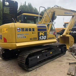 Excavatrice hydraulique Komatsu PC130 d'occasion, 12 tonnes, roulement de moteur en excellent état, modèle 2022, inspection vidéo testée, à vendre - Product Image 1