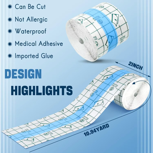 Vente en gros EZ Premium 15cm * 10m Mat <span class=keywords><strong>Derm</strong></span> Defender Tatouage Film de guérison après soin Corps Bouclier de protection pour l'entretien et la réparation - Product Image 6