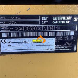 Excavadora Usada Caterpillar Cat 320c CAT 320D en Buen Estado, Precio Bajo, 95% Nueva, Excavadora Cat 320 320c 320gc 320d CAT320 en Venta - Product Image 5