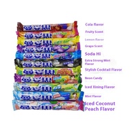Gomitas de Sándwich con Sabor a Fruta Dulce Más Vendidas para Fiestas de Halloween, Mentoss 37g, Dulces en Barra con Gas, Bocadillos Asiáticos