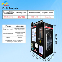 Máquina Expendedora de Fundas para Teléfonos con Pago por Código QR, Cumple con ADA, Directo de Fábrica, Servicio OEM de Alta Calidad para el Mercado Global