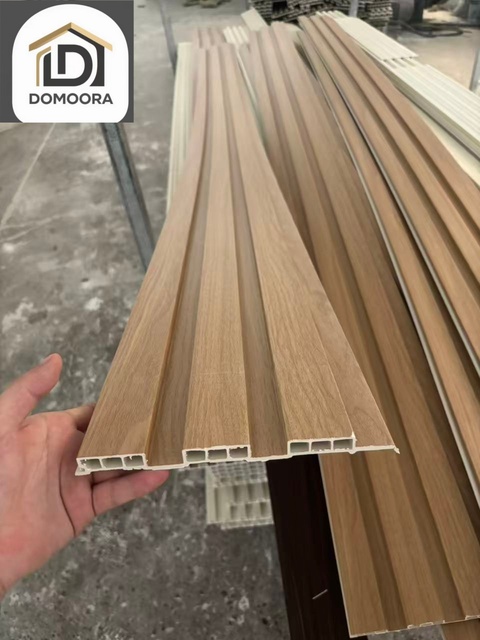 Hot Sale U Shape Brushed Aluminum Wood Wall Panel Waterproof Composite Cladding Board Interior Hotel Office Decoration Use