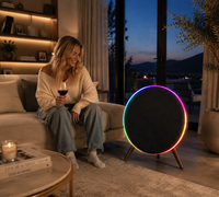 Enceinte Bluetooth sur pied haute puissance 120W, stéréo HiFi sans fil, enceinte audio domestique, basses profondes