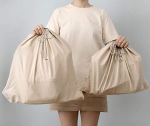 Sản Xuất Bán Sỉ Túi Đựng Giày Chống Bụi Sang Trọng Logo In Tùy Chỉnh Dung Tích Lớn Túi Dây Rút Cá Nhân - Product Image 5