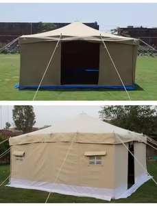 Custom 4*4 Person Winter <b>Tents</b> <b>Waterproof</b> Canvas Fabric Emergency Relief BC <b>Tent</b> Cold-Proof Winter for Disaster Response - Product Image 3