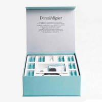 Boîtes d'emballage de laboratoire dentaire, logo imprimé personnalisé, boîte d'alignement dentaire