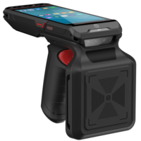 Precios de fábrica 5,5 pulgadas PDA Android 13 1D 2D UHF Rfid escáner de código de barras PDA móvil para gestión de inventario PDA de mano resistente