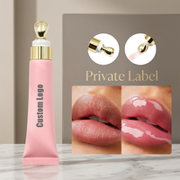 Baume à lèvres hydratant en tube roll-on personnalisé, huile pour les lèvres, label privé, gloss hydratant, soin quotidien des lèvres, parfum fruité, maquillage naturel pour les lèvres