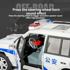 Modèle de <span class=keywords><strong>voiture</strong></span> en alliage Diecast 1:18 Classics Pajero avec son et lumière, modèle de <span class=keywords><strong>voiture</strong></span> jouet à tirer en arrière, collection de jouets pour garçons - Product Image 5