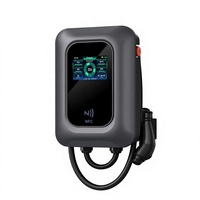 Borne de recharge murale 7 kW pour véhicules électriques, compatible norme GB/T pour le marché chinois, solution OEM/ODM à faible coût total pour les flottes et les résidences multi-unités