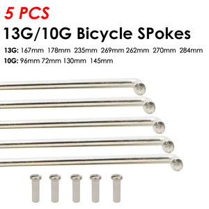 5 Set <span class=keywords><strong>raggi</strong></span> capezzoli 10G 2.2mm 13G 3mm argento <span class=keywords><strong>bicicletta</strong></span> <span class=keywords><strong>raggi</strong></span> J piegare <span class=keywords><strong>bicicletta</strong></span> elettrica acciaio adatto per MTB strumenti di <span class=keywords><strong>riparazione</strong></span> biciclette - Product Image 1