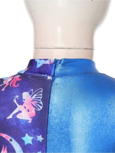 Leotardo elástico de una pieza para niñas de 6 a 16 años, traje de gimnasia para bailar, entrenamiento de ballet, juegos y competencias. - Product Image 4