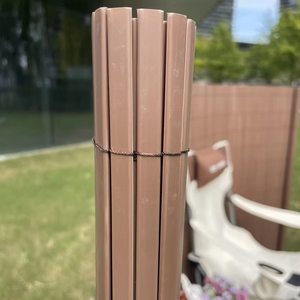 Double-Sided Outdoor Privacy Fence Artificial <strong>Bamboo</strong> Design Extruded Plastic Screen Roll Plastic Artificial <strong>Bamboo</strong> <strong>Screening</strong> - Product Image 2