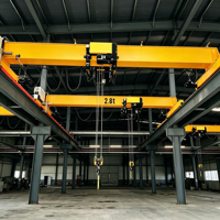 Gru a Ponte Monotrave ad Alta Precisione con Gru a Braccio: Soluzione di Sollevamento Integrata per Officine di Assemblaggio Attrezzature