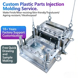 Moldeo por Inyección de Plástico Termoestable, Moldeo por Inyección de Plástico Termoplástico, Productos Plegables de Plástico Suave Transparente - Product Image 1