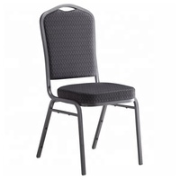 Chaise de banquet écologique en métal recyclé, durable, avec coussin en mousse haute densité, empilable, idéale pour appartement et atelier