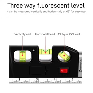 Instrument de mesure de pente multifonctionnel, règle d'angle, niveau de pente magnétique puissant, niveau de haute précision - Product Image 5