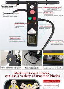 Meuleuse de sol avec conversion de fréquence silencieuse, 580B, fonctionne avec nos tampons de polissage au diamant - Product Image 5